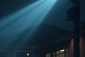 《回声档案》横版剧照，档案室里摊开的卷宗